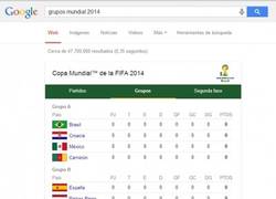 Enlace a Ahora Google te ayuda a seguir los resultados de los partidos del mundial