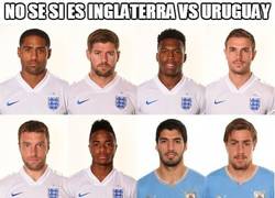 Enlace a No sé si es Inglaterra vs Uruguay