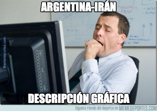 344138 - Argentina-Irán, menudo tostonazo de partido