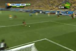 Enlace a GIF: Gol de Brasil. Neymar, quién si no