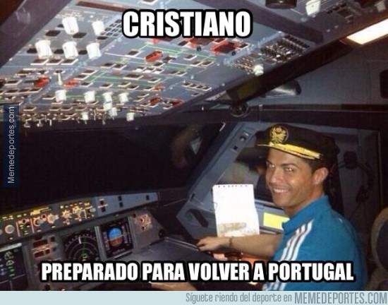 348669 - Cristiano ya está preparado para volver a Portugal
