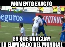 Enlace a El momento exacto en que Uruguay es eliminado del mundial