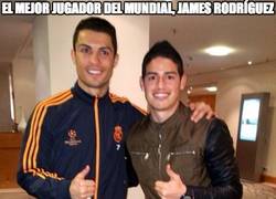 Enlace a El Mejor Jugador del Mundial, James Rodríguez