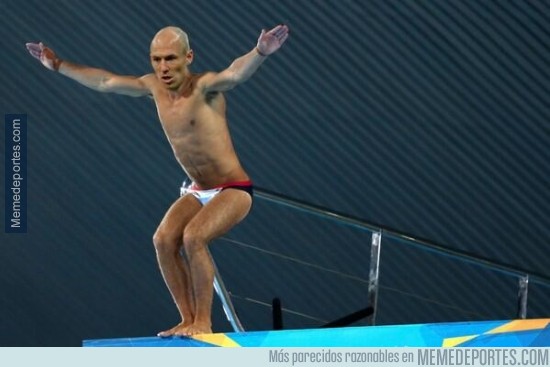 350665 - Robben es un experto en piscinazos