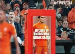 Enlace a Huntelaar, sólo romper en caso de emergencia. Esto piensa Van Gaal