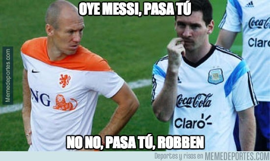 357052 - Robben y Messi no se atreven con Alemania