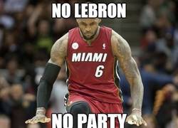 Enlace a Miami Heat, no Lebron, no party