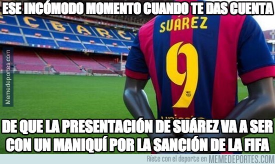 360452 - ¿Cómo va a presentar el Barça a Suárez?