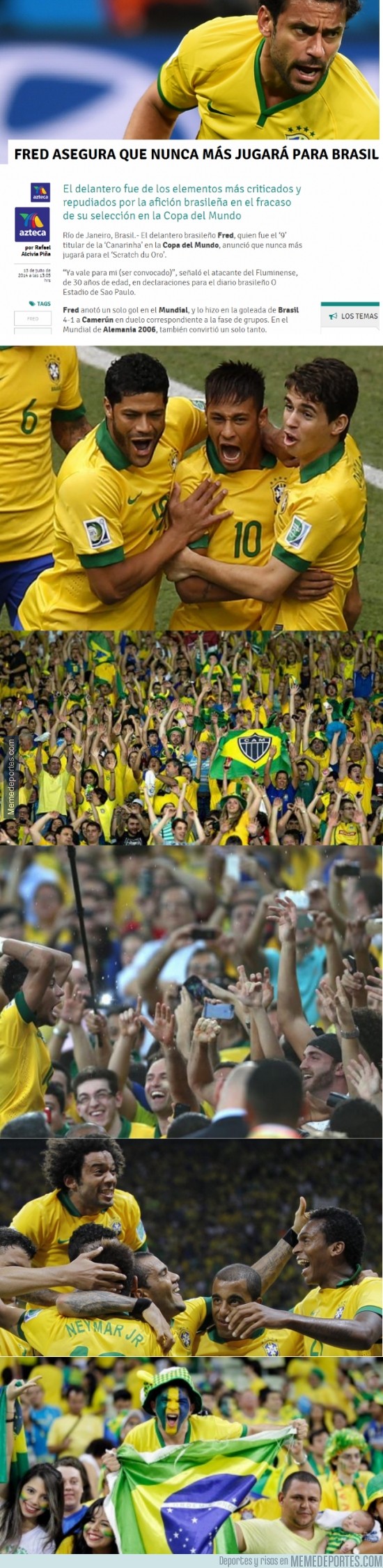 362363 - Todo Brasil está de fiesta por lo que ha dicho Fred