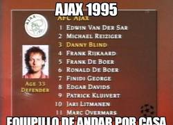 Enlace a Ajax 1999, un equipillo de andar por casa