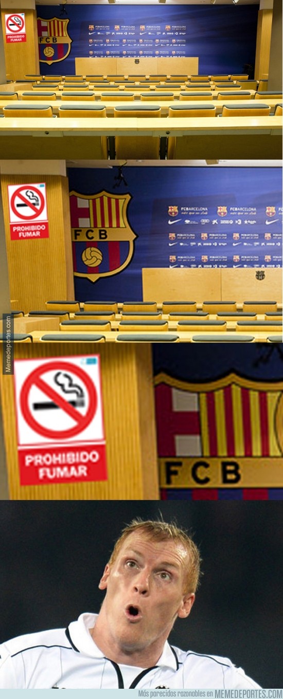 366161 - Prohibido fumar en el Camp Nou