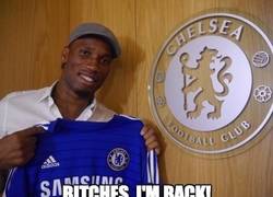 Enlace a Oficial, Drogba vuelve al Chelsea