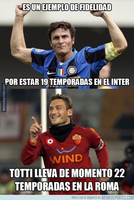 367993 - Totti también es una fiel leyenda del fútbol