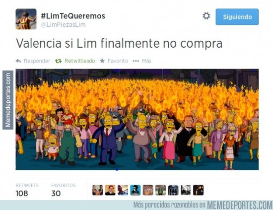 373004 - Como Lim no compre el Valencia... por @LimPiezasLim