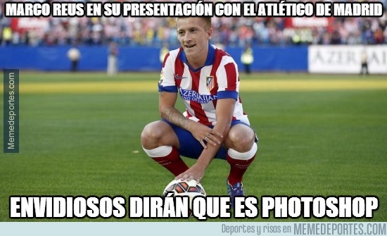 374408 - ¡PRIMICIA! Marco Reus es presentado con el Atlético de Madrid
