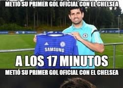 Enlace a Hay una pequeña diferencia de minutos entre el primer gol oficial con el Chelsea de Costa y Torres.