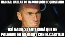 Enlace a Fail de debut de Zidane con el Castilla