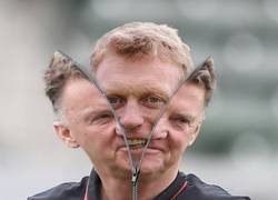 Enlace a Van Gaal, tú no nos engañas más, ¡tú eres Moyes!