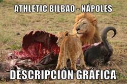 Enlace a Athletic Bilbao - Nápoles. Descripción gráfica. Los leones han hecho su trabajo
