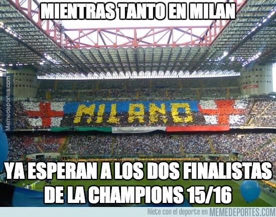 379125 - En Milan ya esperan para los finalistas de la Champions 2015/16