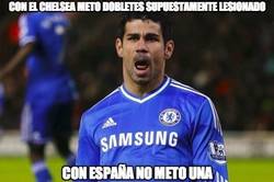 Enlace a A Diego Costa no se le da bien jugar con España