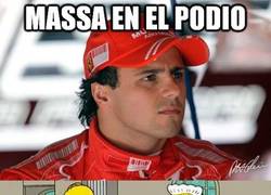 Enlace a Massa en el podio
