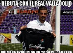 Enlace a Debuta con el Real Valladolid