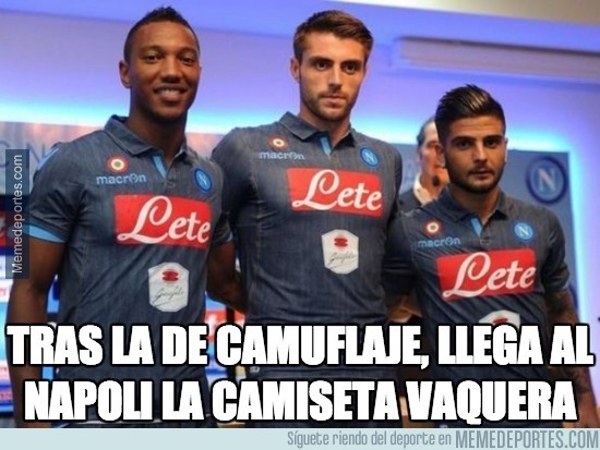 Camiseta napoli camuflaje shop