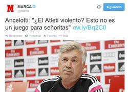 Enlace a GIF: Guti no está de acuerdo con Ancelotti