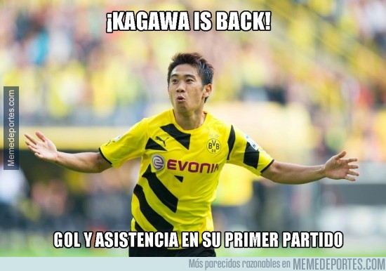 386495 - ¡Kagawa is back!