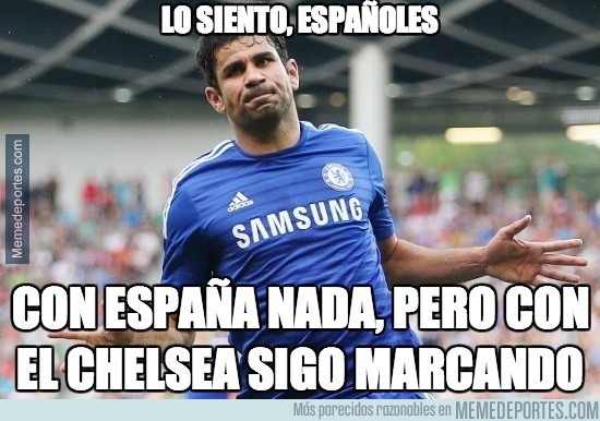 386497 - Diego Costa sigue en racha con el Chelsea, y ya van 5 goles en 4 partidos