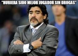 Enlace a Maradona, todo un lince con sus declaraciones