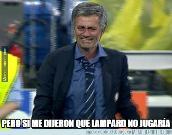 390205 - Mourinho no debe estar nada contento con lo de Lampard
