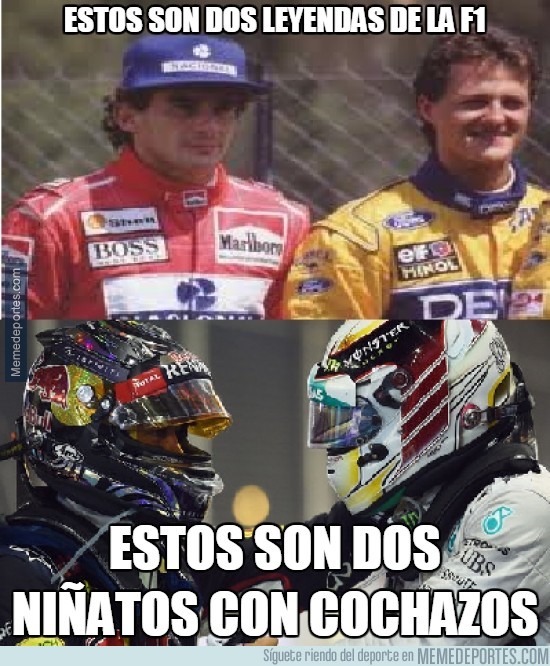 390879 - Estos son dos leyendas de la F1