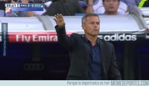 390960 - Mourinho se infiltra como entrenador del Elche