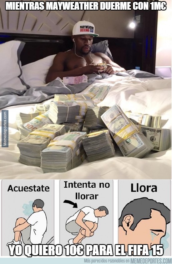 392087 - Mientras Mayweather duerme con 1M€