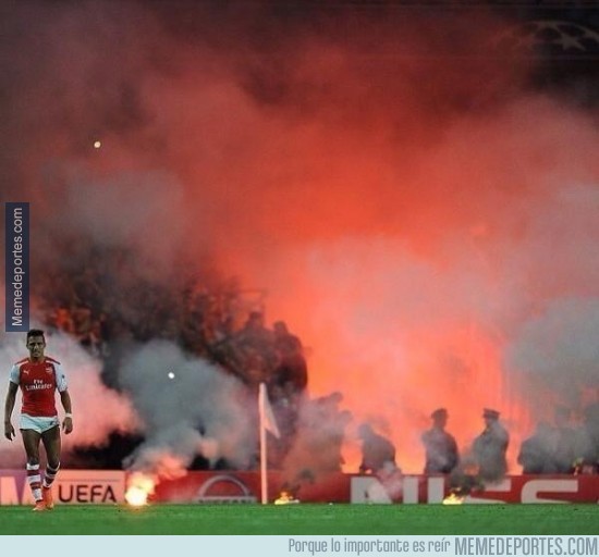 394211 - Alexis Sánchez en el infierno turco que armó el Galatasaray en el Emirates