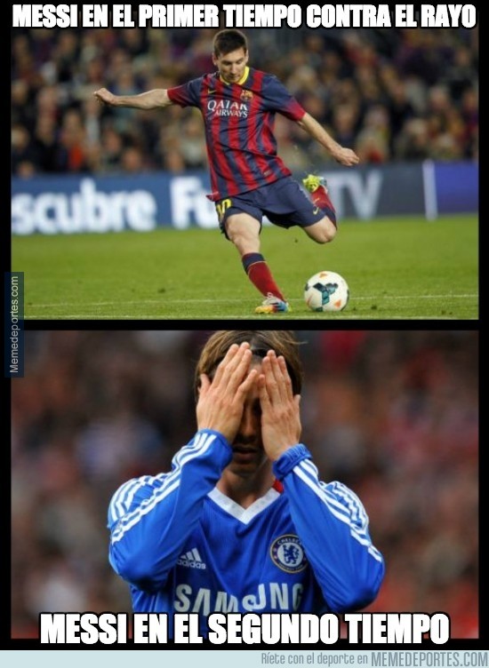 394833 - Messi podía haber marcado 2 hat-tricks en la segunda parte