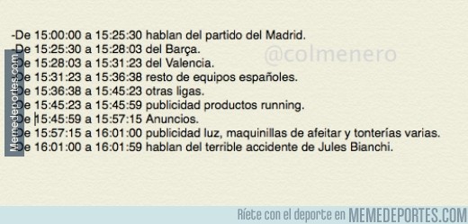 395784 - Horario de Deportes Cuatro, sólo Madrid y más Madrid