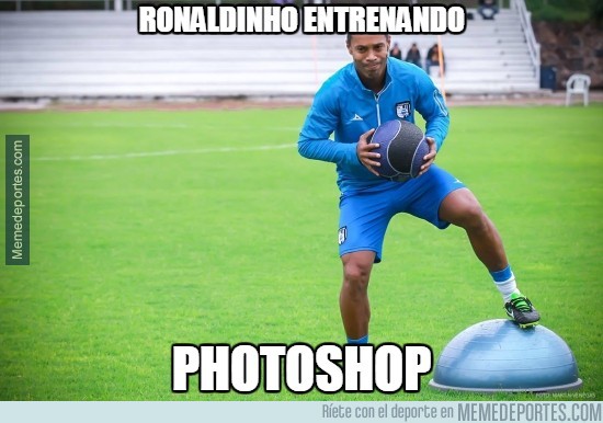 396593 - ¿Ronaldinho entrenando?