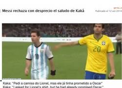Enlace a Para aquellos que pensaban que Messi despreció a Kaká