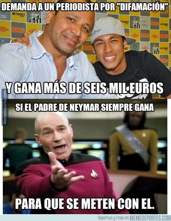 400200 - No hay nadie como Neymar padre para sacar pasta de todos sitios