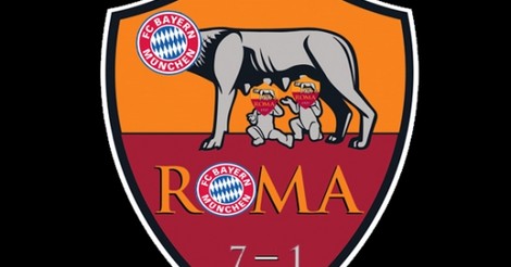 [ MEMEDEPORTES ] El nuevo escudo de la Roma después del partido vs Bayern
