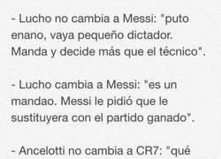 Enlace a La lógica de algunos ante los cambios de Messi y Cristiano
