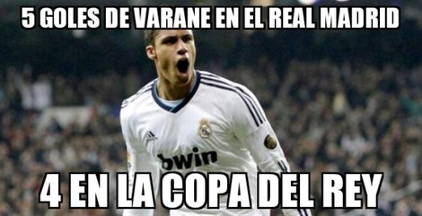 [ MEMEDEPORTES ] La competición de Varane es la Copa del Rey