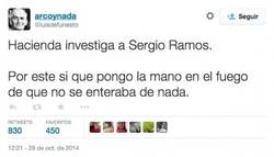 Enlace a Haciendo investiga a Sergio Ramos