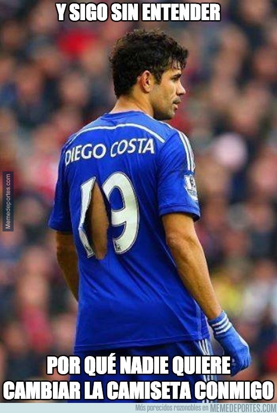 409309 - ¿Nadie quiere la camiseta de Diego Costa?