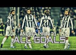 Enlace a VÍDEO: Todos los Goles de falta de Andrea Pirlo en la Juventus