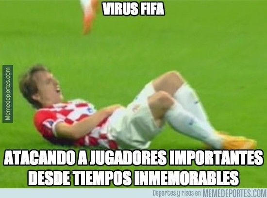 412083 - El virus FIFA ataca a Modric
