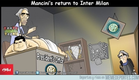 412157 - Roberto Mancini vuelve al Inter, ¿volverá a ser un top europeo?